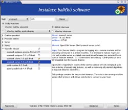 Instalace OpenSSH v prosted Mandrake Linuxu