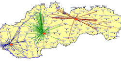 Obr. 4: Ukzka podkladu pro propoet optimlnho umstn distribunch
center