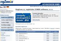 Zoner software akreditovanm registrtorem domn EU