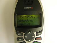 Duln bezdrtov telefon Olympia 9211 IP