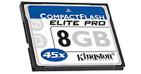 Nov velkoobjemov karta CompactFlash