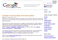 Oficiln Blog Google v etin