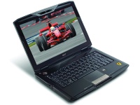 Acer Ferrari 1100 s DVD mechanikou a Dolby