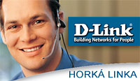 D-Link spout horkou linku